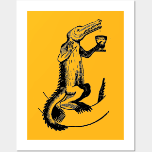 Crocodrunk Posters and Art